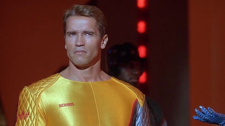 Arnold Schwarzenegger as Ben Richards in The Running Man (1987)
