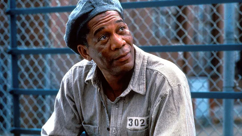 Morgan Freeman in The Shawshank Redemption