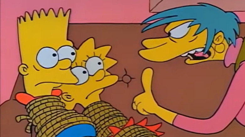 The Simpsons, Bart, Lisa, Ms. Botz