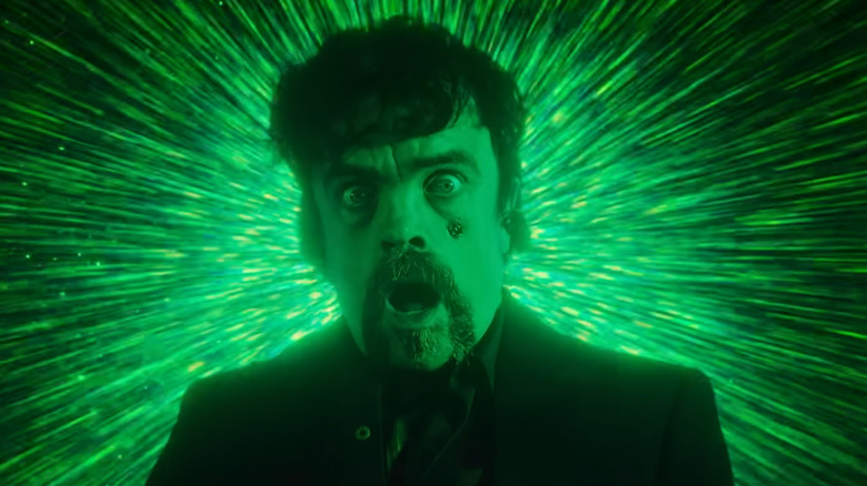 Winston Gooze transforming into the Toxic Avenger in The Toxic Avenger (2025)