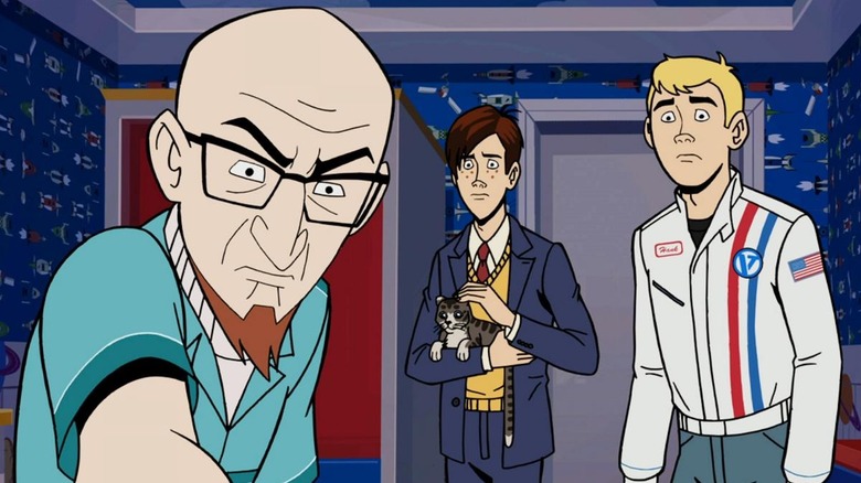 Rusty Venture, Dean Venture, and Hank Venture on Venture Bros.