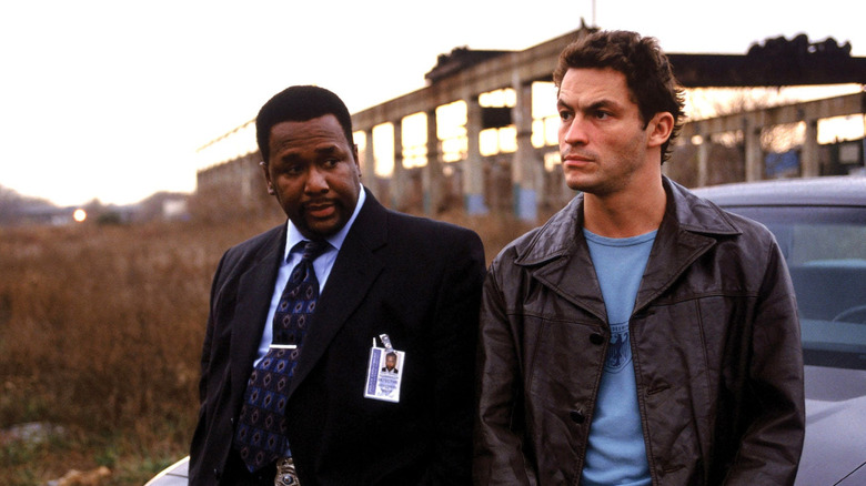 Wendell Pierce and Dominic West in 'The Wire'