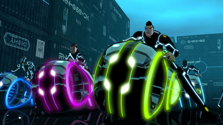 Lightcycles in TRON Uprising