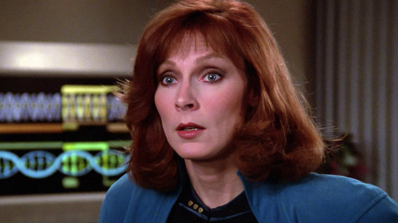 Gates McFadden as Beverly Crusher