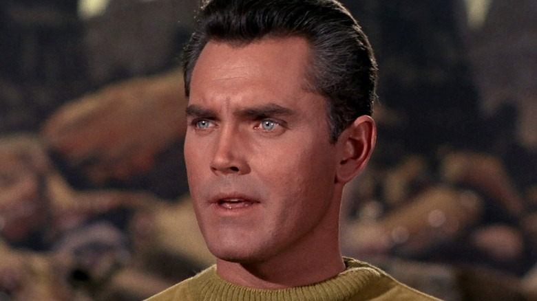 Jeffrey Hunter as Captain Pike