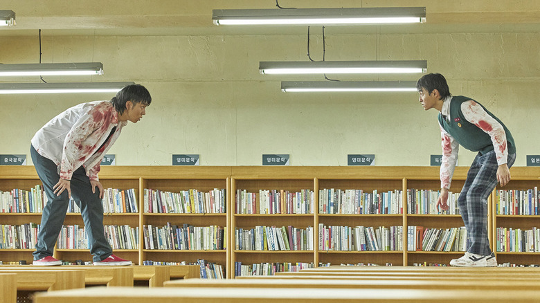 Library Scene - All of Us Are Dead