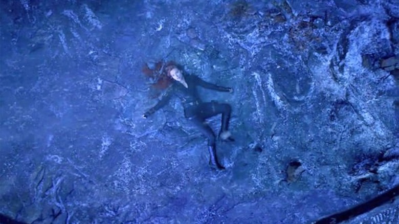 Scarlett Johansson has retreated to her death as a black widow in Avengers Endgame