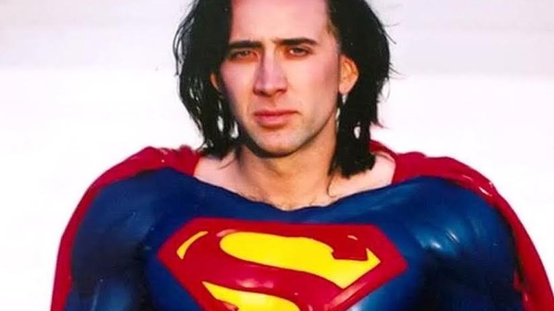 Nicolas Cage in Superman Lives