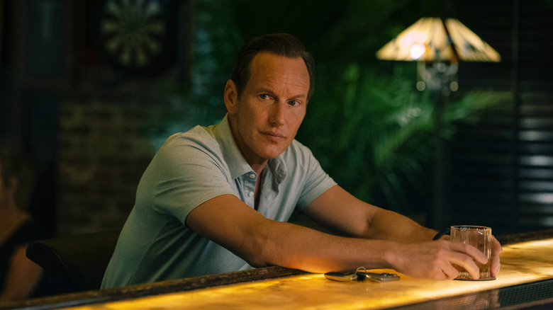 Patrick Wilson as Tom Bowden sitting at a bar in Cape Fear (2026)