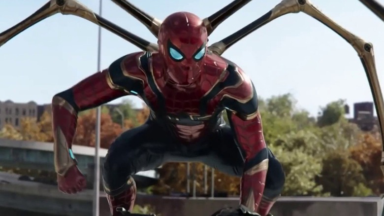 Tom Holland as Spider-Man in No Way Home