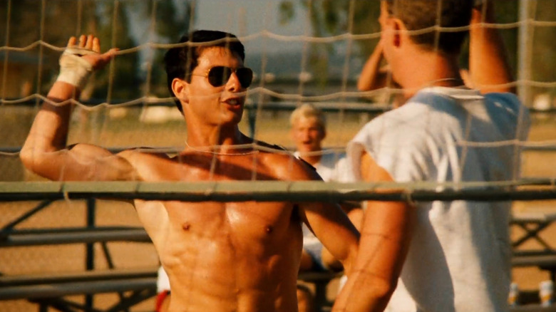 Tom Cruise Top Gun Volleyball