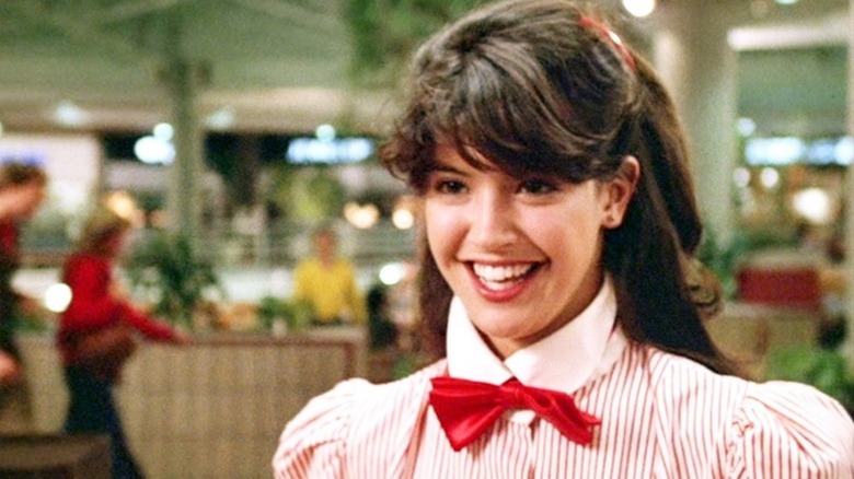Phoebe Cates flashes a winning smile as Linda Barrett in Fast Times at Ridgemont High