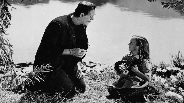 Frankenstein 1931, Maria scene