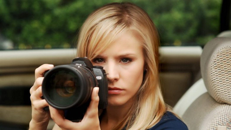Veronica Mars with her camera