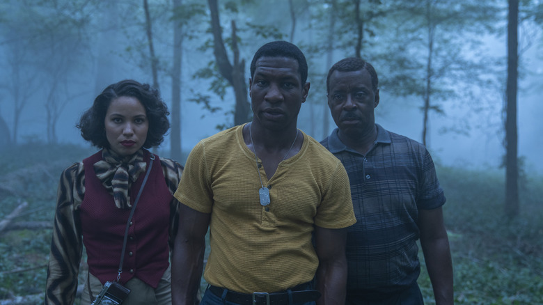 Lovecraft Country Jurnee Smollett Jonathan Majors Courtney B. Vance