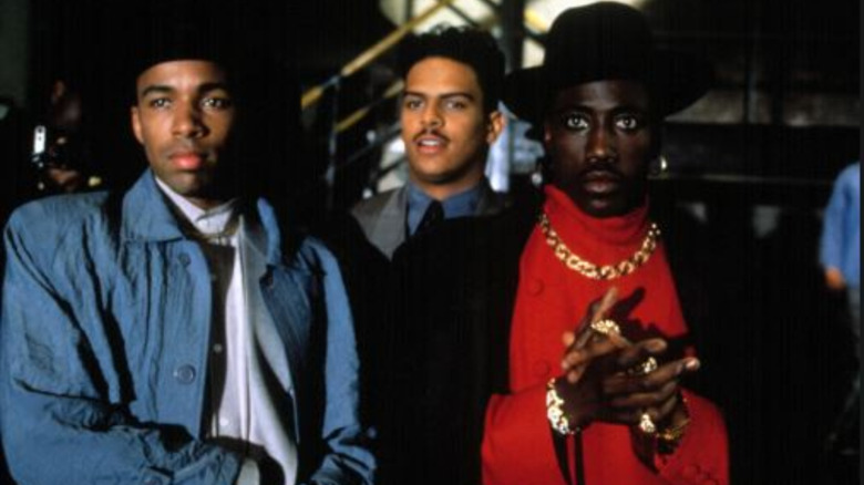 Wesley Snipes, Allen Payne and Christopher Williams in New Jack City