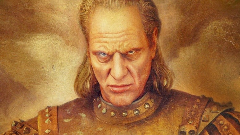 Vigo looking angry