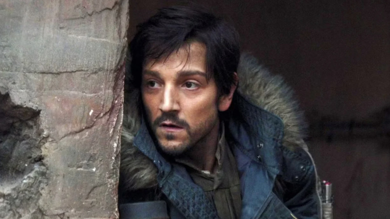 Diego Luna as Andor in Rogue One: A Star Wars Story