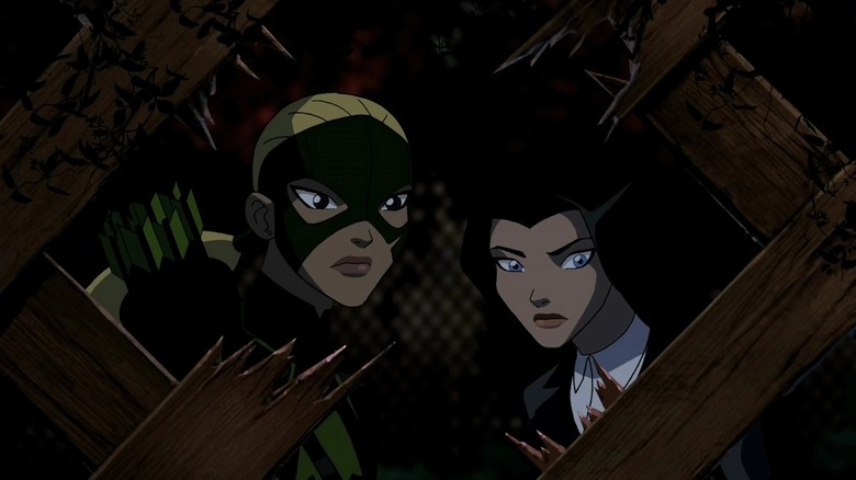 Young Justice Secrets Artemis and Zatanna