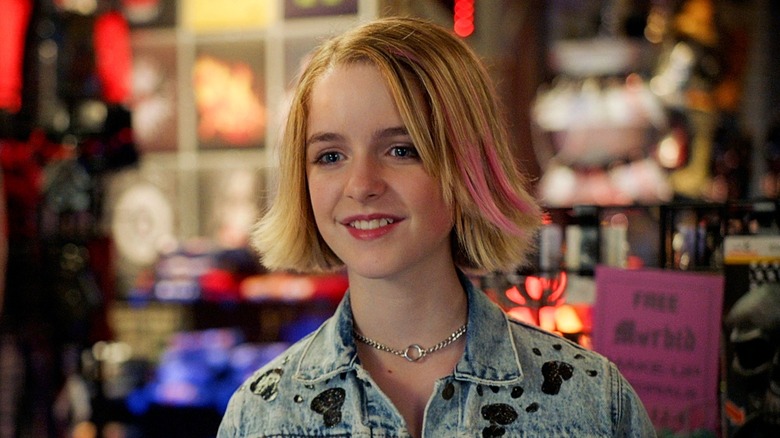 Mckenna Grace as Paige Swanson in her more rebellious wardrobe on Young Sheldon