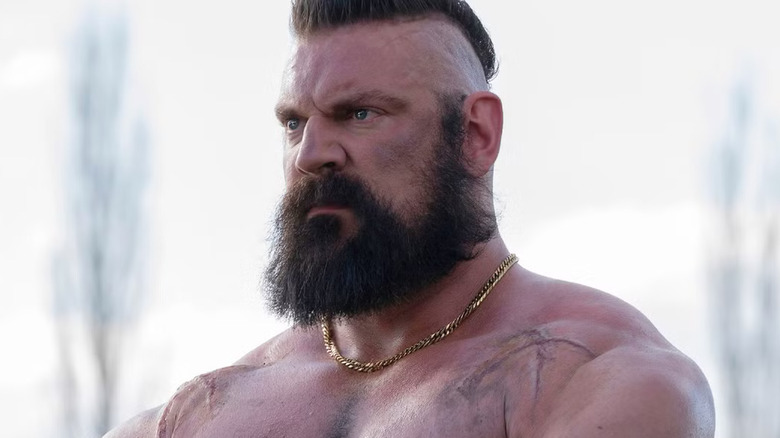 Zangief glaring in Street Fighter (2026)