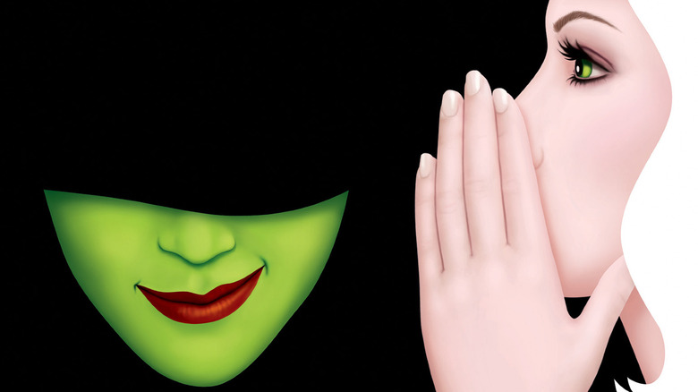 The Wicked Broadway musical poster art