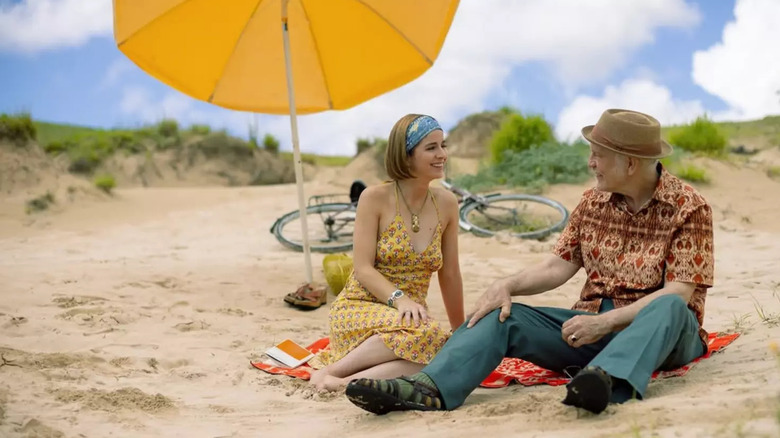 Monica and Chris have a beach day in Wild Horse Nine