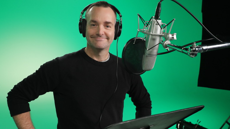 Will Forte recording for Scoob!