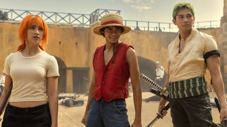 Emily Rudd, Inaki Godoy, Mackenyu, One Piece