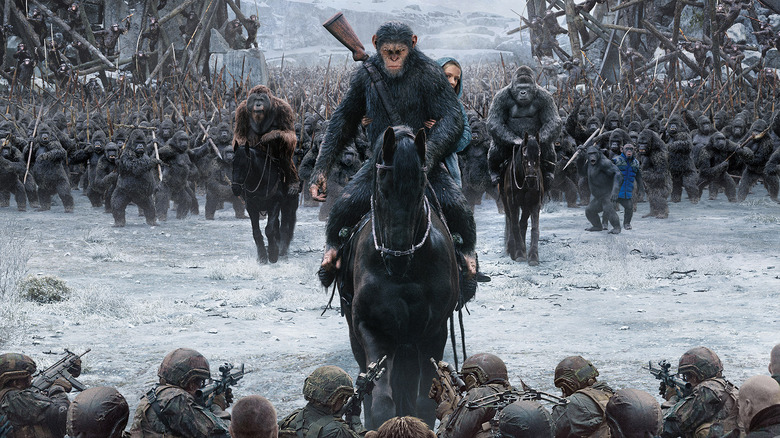 War for the Planet of the Apes horses