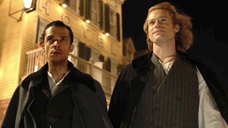 Jacob Anderson and Sam Reid in Interview with the Vampire