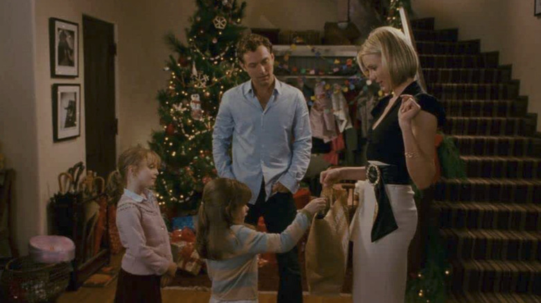 Jude Law and Cameron Diaz in The Holiday