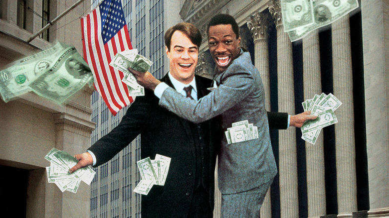 Dan Aykroyd and Eddie Murphy in Trading Places