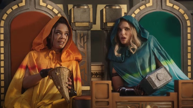 Thor Love and Thunder Jane and Valkyrie