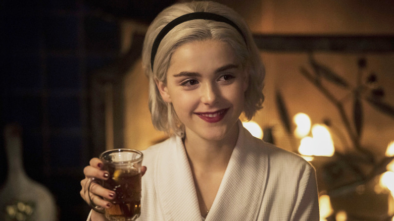 Kiernan Shipka in The Chilling Adventures of Sabrina