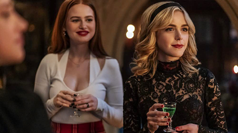 Kiernan Shipka as Sabrina on Riverdale