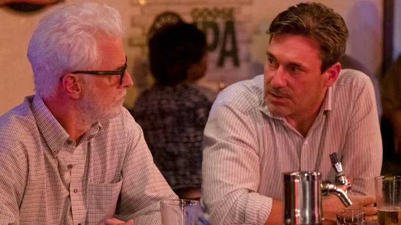 John Slattery and Jon Hamm in Confess, Fletch