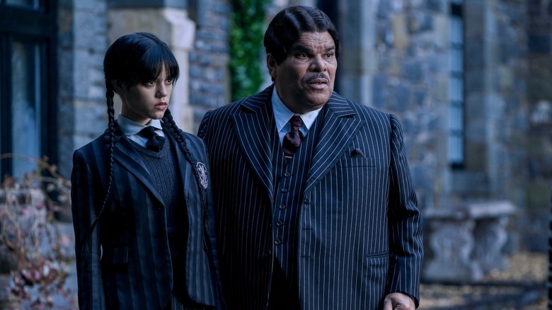 Jenna Ortega, Luis Guzman, Wednesday