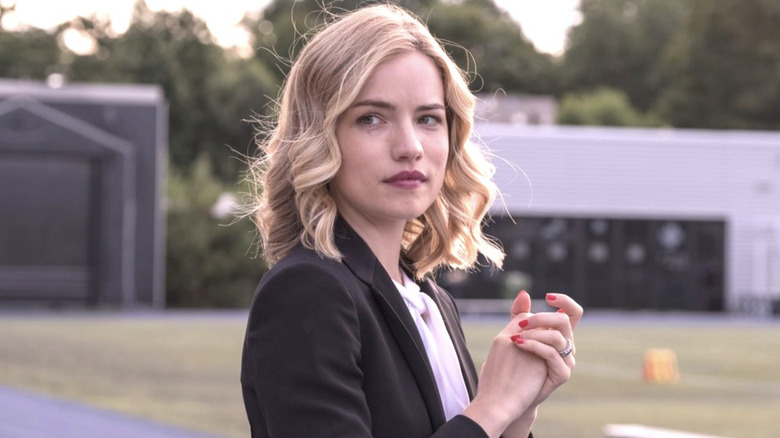 Willa Fitzgerald as Coach Colette French in Dare Me