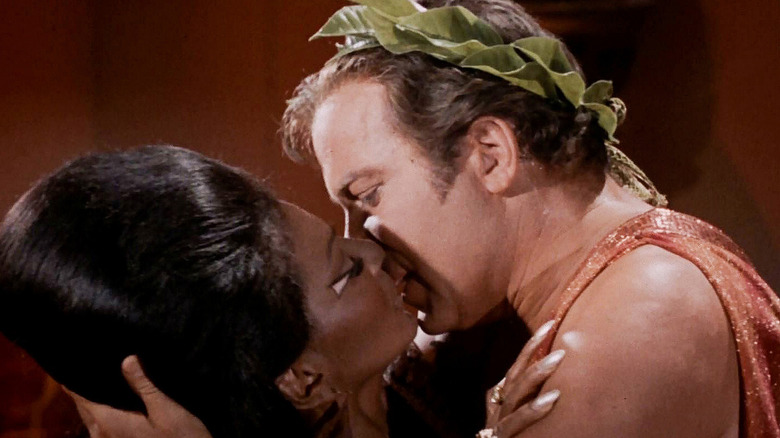 Nichelle Nichols and William Shatner in Star Trek