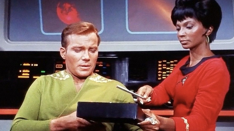 William Shatner and Nichelle Nichols in Star Trek