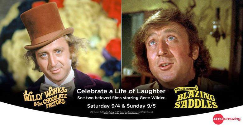 Willy Wonka and the Chocolate Factory and Blazing Saddles in theaters