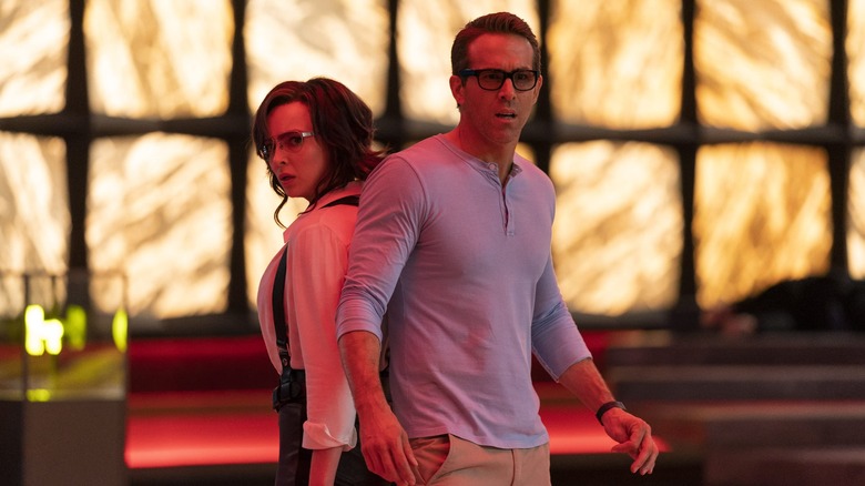 Free Guy Ryan Reynolds and Jodie Comer