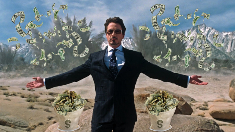 Tony Stark (Robert Downey Junior) offers Jericho in 