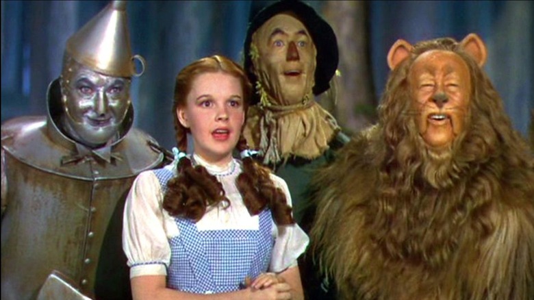 Jack Haley, Judy Garland, Ray Bolger, Bert Lahr, The Wizard of Oz