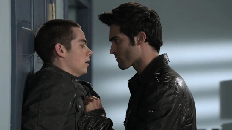 Dylan O'Brien and Tyler Hoechlin in Teen Wolf