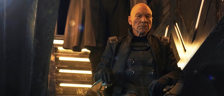 Patrick Stewart as Professor X in X-Men Days of Future Past
