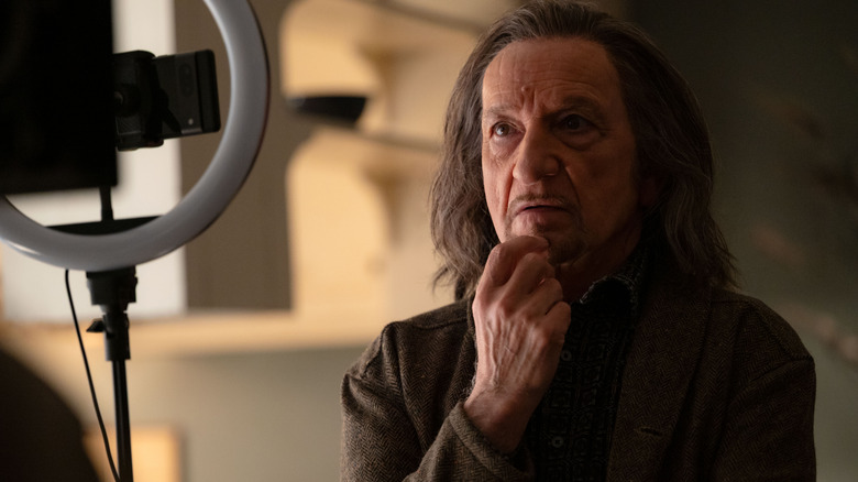 Ben Kingsley's Trevor Slattery looking thoughtful on Wonder Man