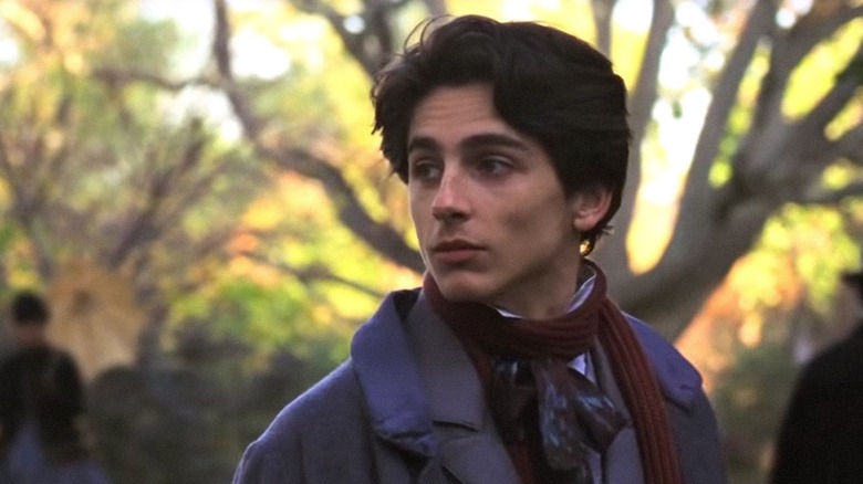 Timothee Chalamet in Little Women