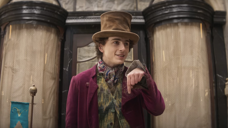 Timothée Chalamet in Wonka